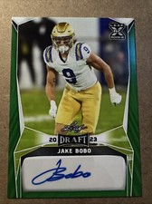 2023 Leaf Draft Jake Bobo #BA-JB1 Green Autograph
