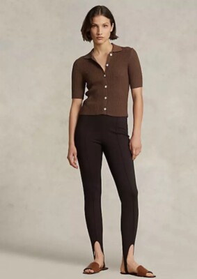 POLO RALPH LAUREN Lサイズ Polo Ralph Lauren Short Sleeve Shirt Blue Orange Green Stripe