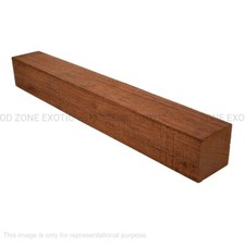 Honduran Mahogany Turning Blank 2x2x12 Spindle Square Wood-Free US Shipping