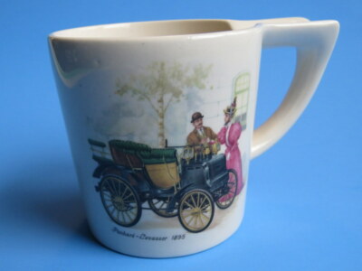 Coffee Cup Tea Mug ~ 4 Horsepower Unique Panhard-Levassor 1895 ~ Made in England