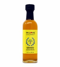Habanero Natural Flavor Infused Olive Oil Spice up your Fish, Chicken, Veggies.