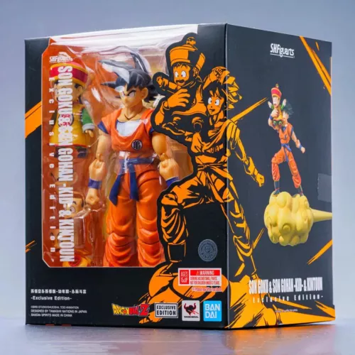SDCC 2024 TAMASHII NATIONS S.H. FIGUARTS DRAGON BALL Z: SON GOKU & SON GOHAN KID - Picture 5 of 8