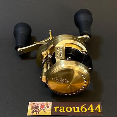 Shimano Calcutta Conquest MD 300XGLH 7.5:1 Baitcast Reel- Gold