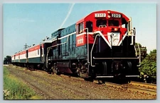 Railroad Locomotive Postcard - Delaware and Hudson #2312