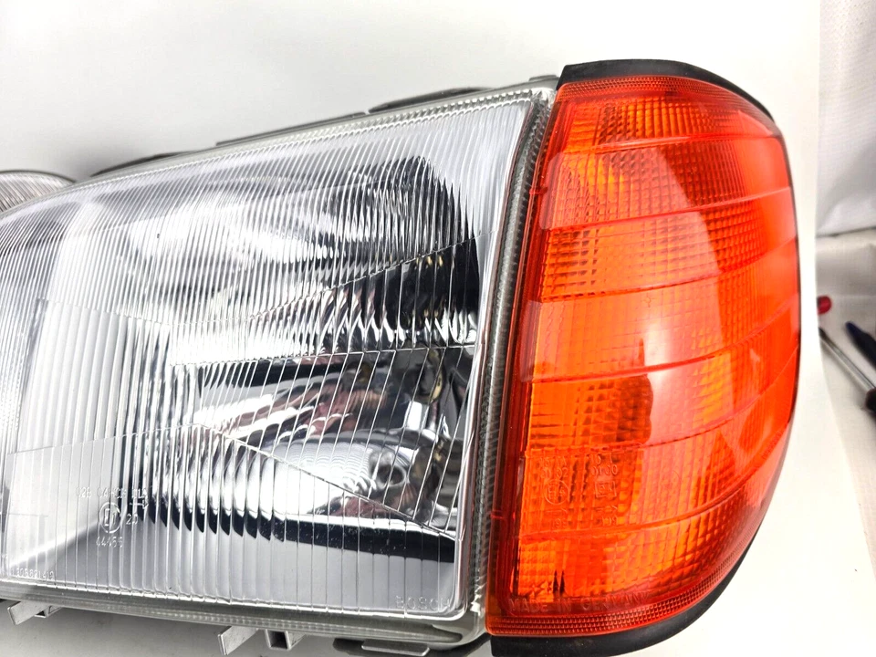 Par de faros + señales S500 S320 S420 NOS Mercedes Benz Bosch W140 Clase S Foto 2 de 4