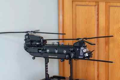 US MH-47G 160th SOAR Chinook Special Operations Hubschrauber Blockflugzeug MOC MH-47