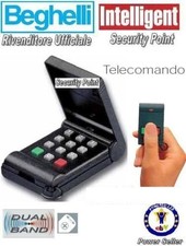 BEGHELLI INTELLIGENT TELECOMANDO ANTIFURTO 8074 ALLARME 3126 8074 DUAL BAND LED