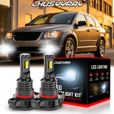 For Dodge Caliber 2010 2011 2012 White Fog Light H16/5202/2504 2PCS NEW 2026