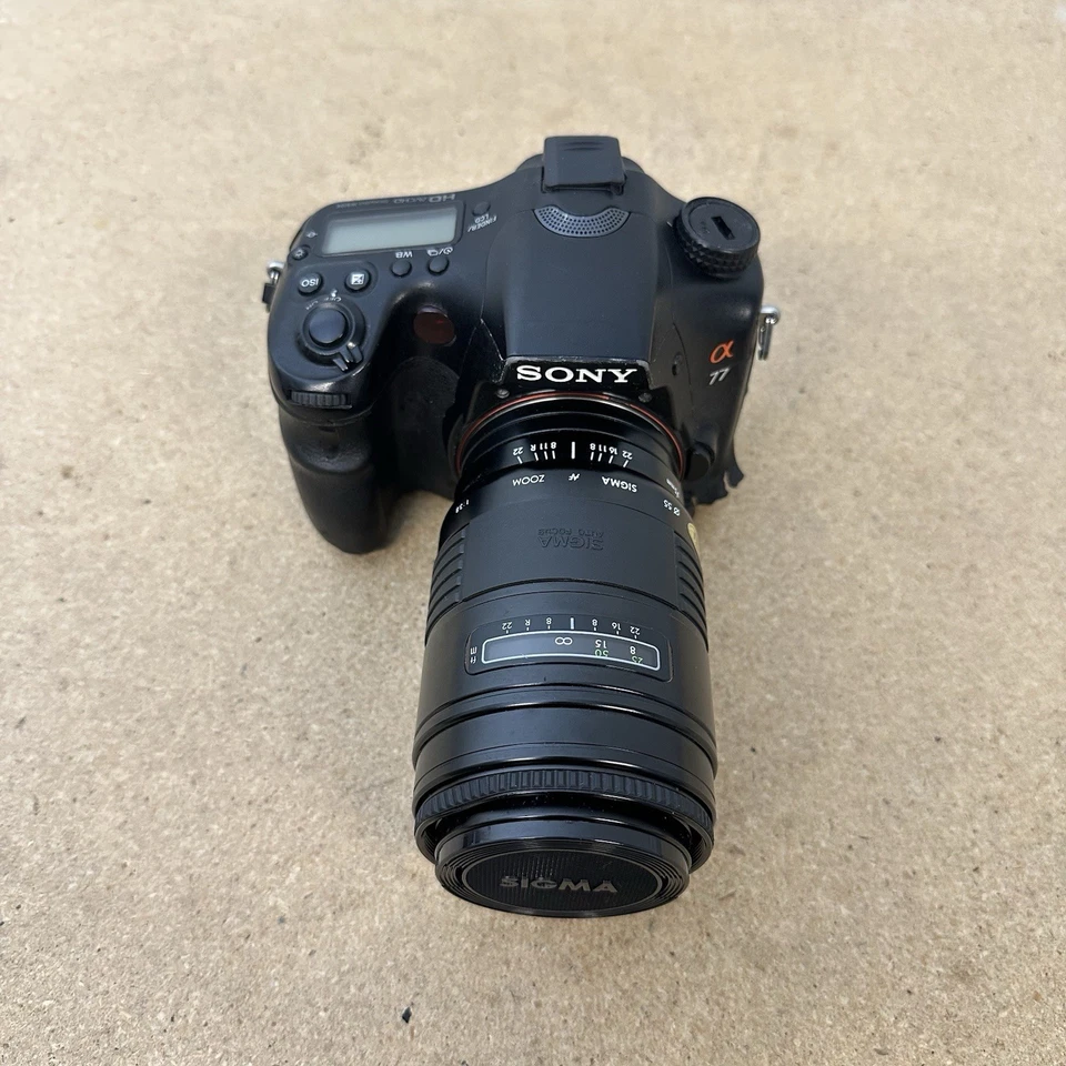 Sony Alpha A77 24.3MP Digital SLR Camera Body SLT-A77V [Parts/Repair] - Image 3 of 4