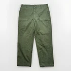 Vintage Vietnam Era OG 507 Green Mens 39x30 Pants 70s Fatigues Military Zip Fly