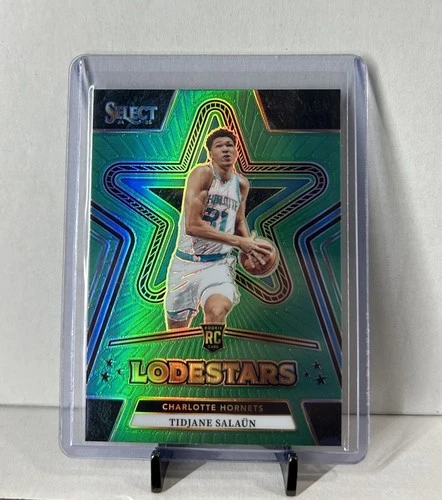 2024-25 Panini Select - Lodestars Tidjane Salaun #1 Green Prizm (RC)