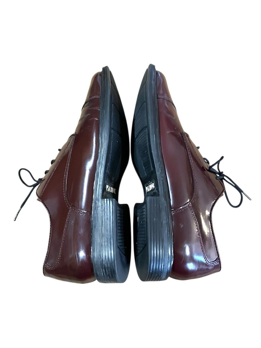 Jos A Bank Bryan Oxford Dress Shoes Burgundy Brown Size 9 M Leather View 3