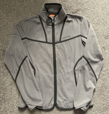 MERRELL Aeroblock Fleece Jacket Womens XS Grey Full Zip Hiking Outdoor