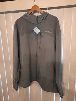 New Mens Columbia ''Miller Peak'' Hoodie --  Softshell Jacket 2XL size