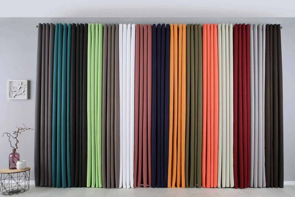 VOUNOT&reg; Set Di 2 Tenda A Rullo Doppia Strato Oscurante Giorno E Notte, Catenella Laterale, Bande