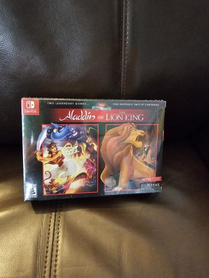 Aladdin and the Lion King Retro Edition SNES Box Nintendo Switch New