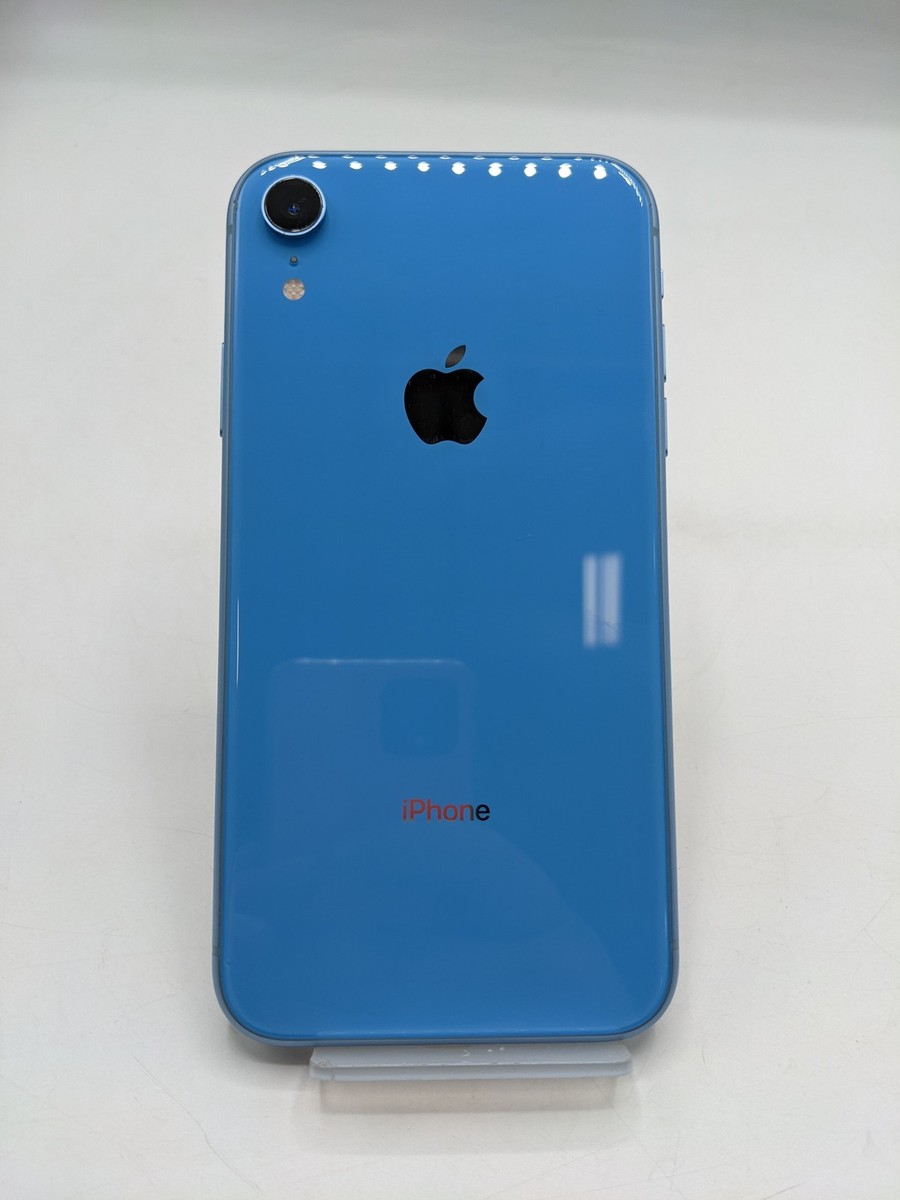APPLE IPHONE XR - Unlocked - 64GB - Blue - Grade D | eBay