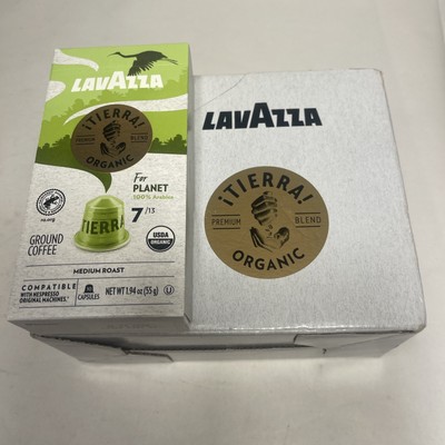 Lavazza Tierra For Planet Espresso Capsules 60 Count Organic Arabica Blend (13a
