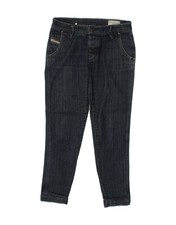 DIESEL Womens Joyze Slim Jeans W27 L26 Navy Blue Cotton TY10