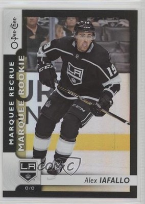 2017 Upper Deck O-Pee-Chee Update Black Rainbow Foil /100 Alex Iafallo #612 lt5