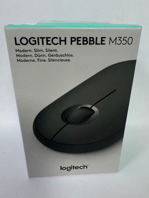 Logitech Pebble M350 Wireless 1000 DPi Maus mit Bluetooth - Graphit Neu in OVP