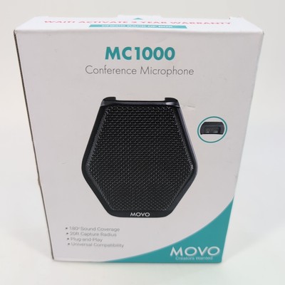 Movo MC1000 USB Desktop Conference Computer Microphone Brand New