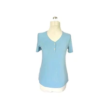 Minetom Women’s Top color Blue, size Small