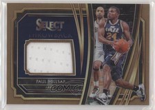 2019-20 Panini Select Throwback Memorabilia Copper Prizm /49 Paul Millsap 0e28