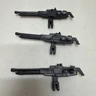 1987 Gi Joe Mobile Command Center Machine Gun lot of 3 Vehicle Part MCC Hasbro