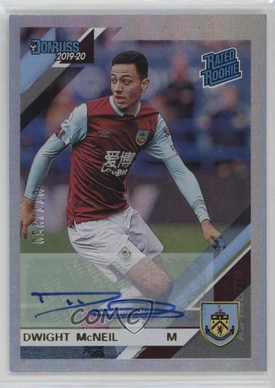 2019-20 Panini Chronicles Signatures /250 Dwight McNeil #42 Rookie Auto RC 0lr5
