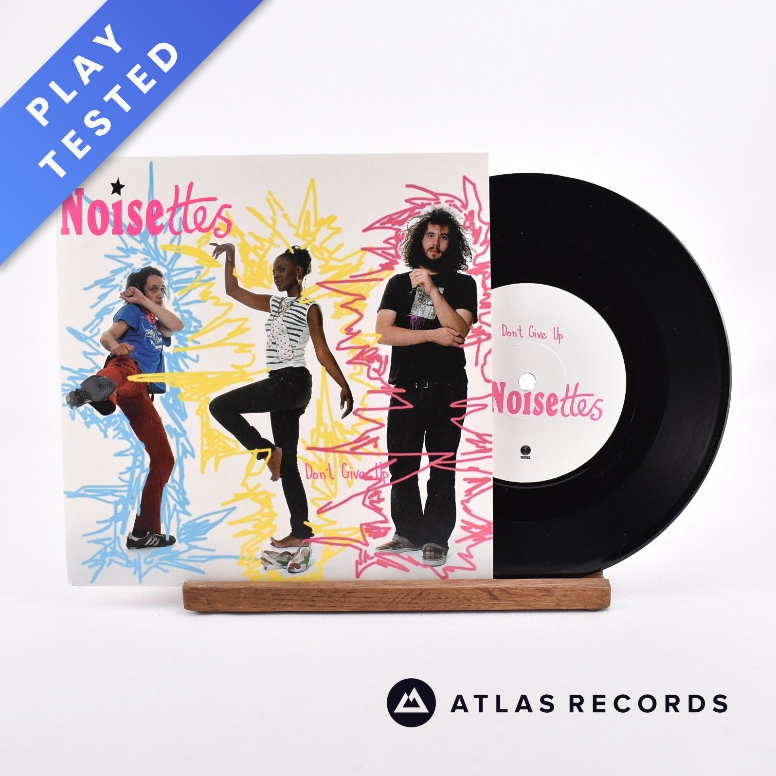 Noisettes - Don't Give Up - 7"" Vinyl Record - NM/NM