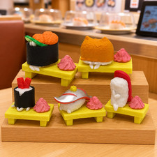 Mini Food Toy Lazy Sushi Blind Box Capsule Figure 1 Random Japanese Gashapon