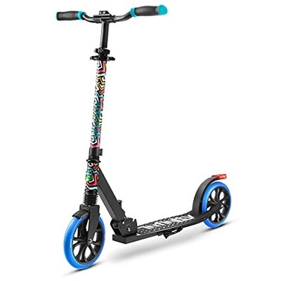 SereneLife SLTS24 Lightweight and Foldable Kick Scooter - Adjustable Scooter