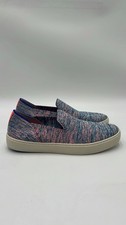 Rothy  s Women  s The Original Slip On Sneaker Turquoise Melange Size 9