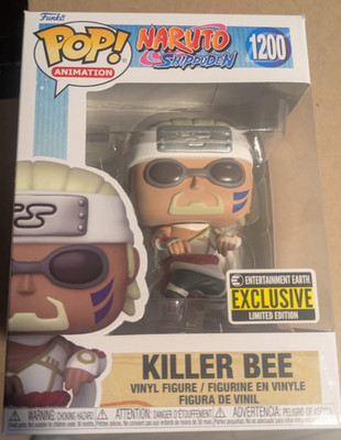 Funko POP Killer Bee #1200 Naruto Shippuden Entertainment Earth Exclusive New