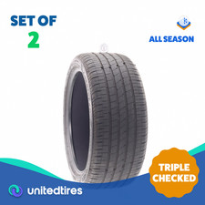 Set Of 2 Used 25540r20 Goodyear Eagle F1 Asymmetric 5 To Soundcomfort - 732