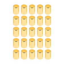 25PCS Hose Ferrules Brass Fitting 0.573in ID Repair Ferrules For Acetylene Hose