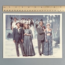 Bing Crosby Jackie Gleason Bernadette Peters 1976 Color Press Photo CBS Promo
