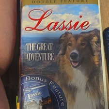 GoodTimes Home Video Lassie Great Adventure/Painted Hills VHS NTSC NR