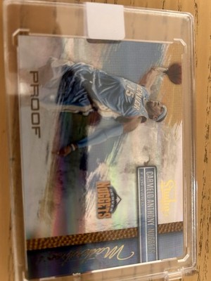 2009-10 Panini Studio - Master Strokes Carmelo Anthony #4 Proofs /199
