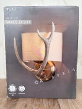 Next Natural Antler Wall Light