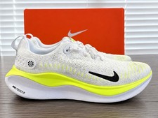Nike Women  s Sz 9 ReactX Infinity Run 4 White Light Lemon Twist DR2670-101 NWB  