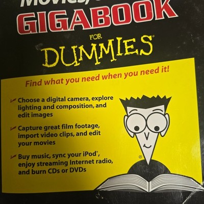 Digital Photos, Movies, and Music Gigabook for Dummies by David D. Busch,...