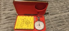 Vintage A.D. Leveridge MM Gauge Weight Estimator Jewelers Kit Rubin Son Case