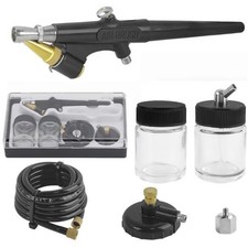 Pistolet Peinture Air Comprimé et Accessoires, Kit Aérographe Compresseur Air...