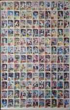 1984 Topps Nestle Baseball Uncut Sheet  Mattingly, Strawberry, Sandberg, Ryan.