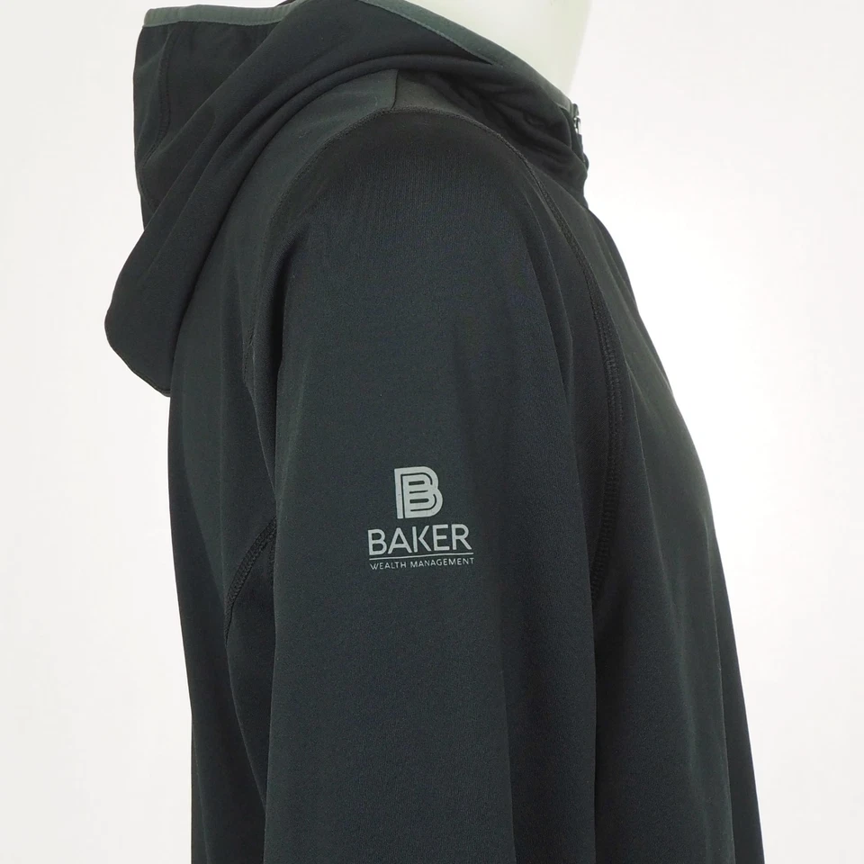 Club Ride Full-Zip Hoodie Jacket Mens XL Black Outdoor Bike Cycling Rain Hooded - Image 3 of 4