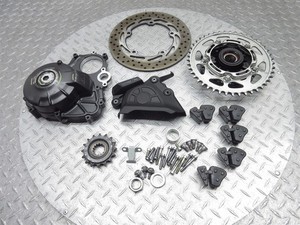 2025 24-25 Yamaha MTT890C Tracer 9 Front Rear Sprocket Rotor Stator Cover Lot