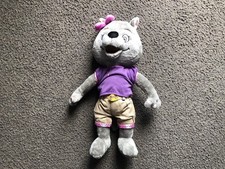 Great Wolf Lodge - Violet Plush Stuffed Animal - w/shirt pants - 16  - Preowned