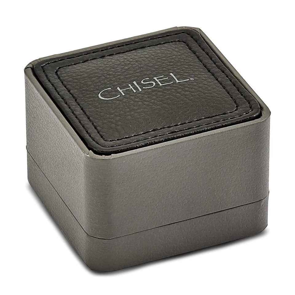 Titanium/Ster.Sil Black Ti Polished w/Cable Inlay Cuff Links - Image 2 of 3